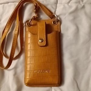 Crossbody cell phone case/wallet